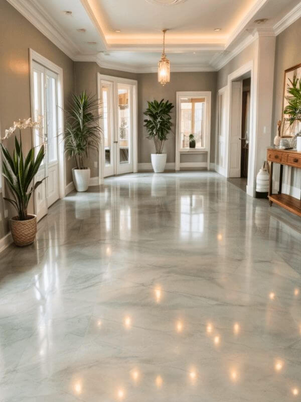 Beautiful Decorative Flake Floor