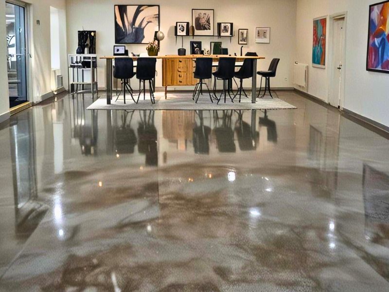 Metallic Epoxy Floor